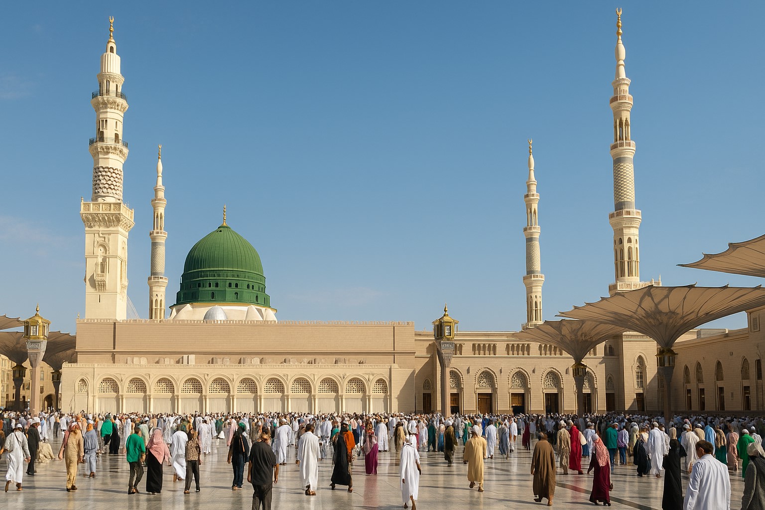 Masjid Nabawi in Madina
